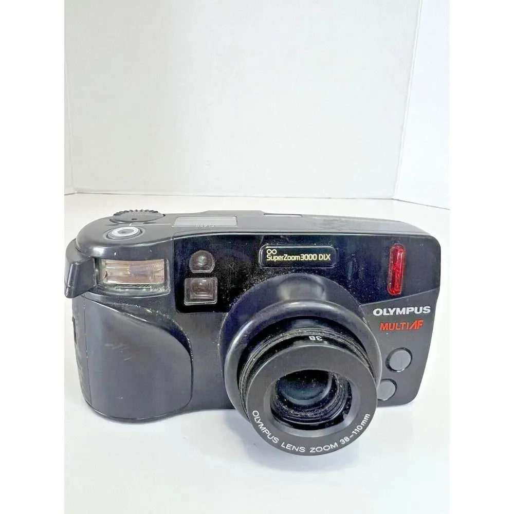 Olympus Super Zoom‎ 3000 DLX 35mm Film Camera 38-110mm Multi AF *PARTS ONLY*